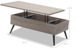 Venera Coffee Table Tables Spaze Furniture Dimensions coffee table with storage lift top table
