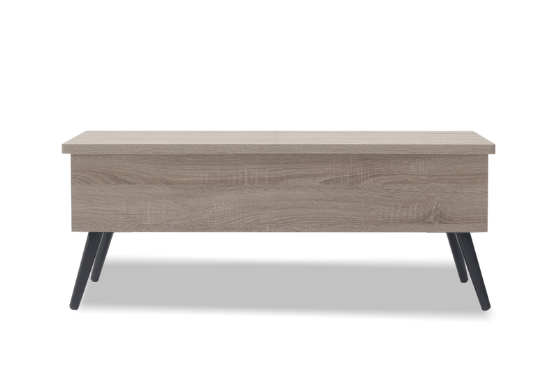 Venera Coffee Table Tables Spaze Furniture Grey Walnut coffee table with storage lift top table