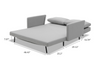 Oslo 2 Seat Sofa Bed