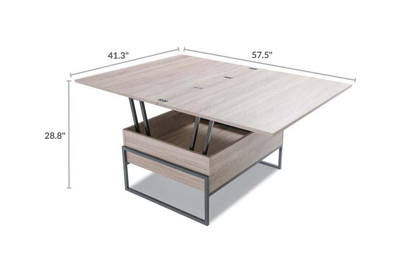 coffee to dining table multi-purpose table Spaze Furniture   coffee table with storage