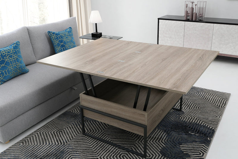 adjustable table coffee table with storage expandable coffee table dining table Functional table multi-purpose table