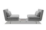 Functional Furniture  swivel function king-sized sleeper single sleeper chaise lounge