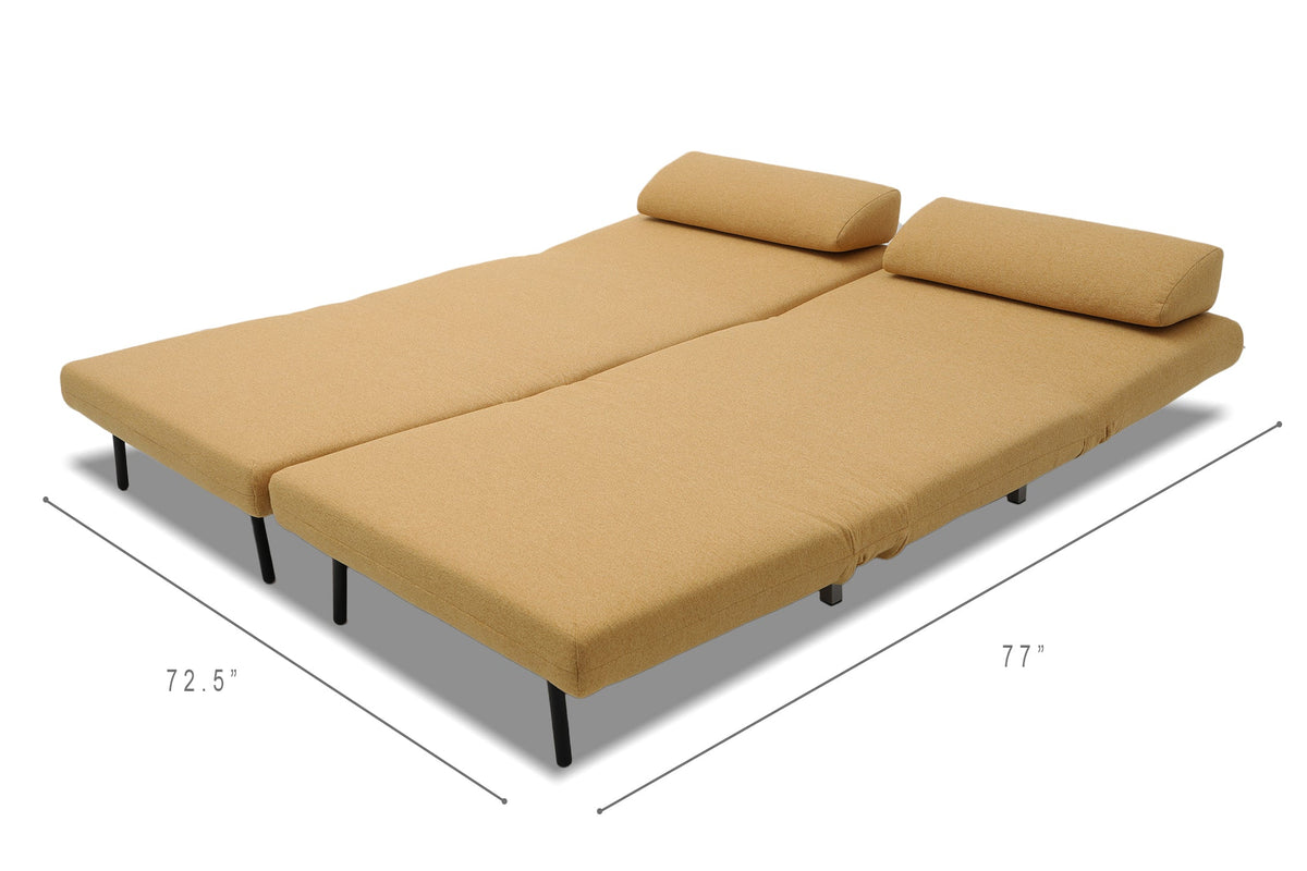 Ardina Sofa Bed - Open Box - Tuscany Yellow