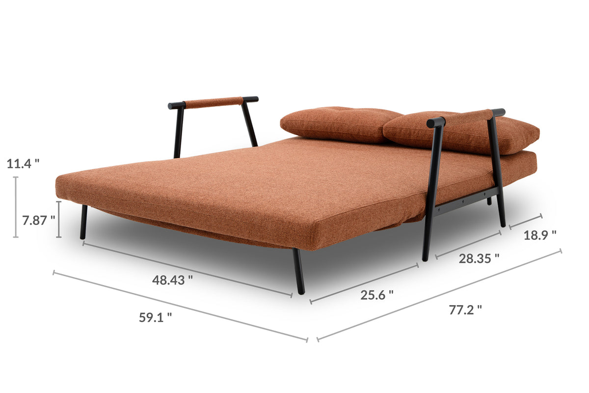 Modern Functional Furniture  pull out bed apartment furniture sofa bed queen condo furniture Queen convertible sofa bed  Best pull out couch
