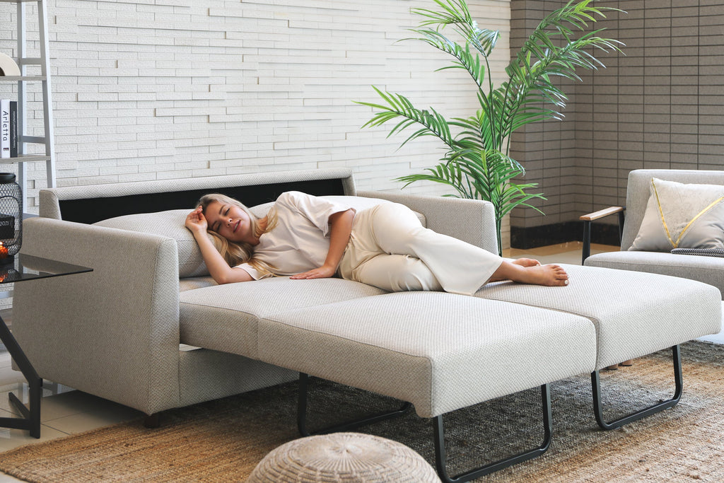 Blaine Sofa Bed Sofa Beds Spaze Furniture Off White