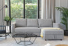 sleeper sofa with chaise  Sectional sofa with storage  small spaces multi-functional sofa bed queen