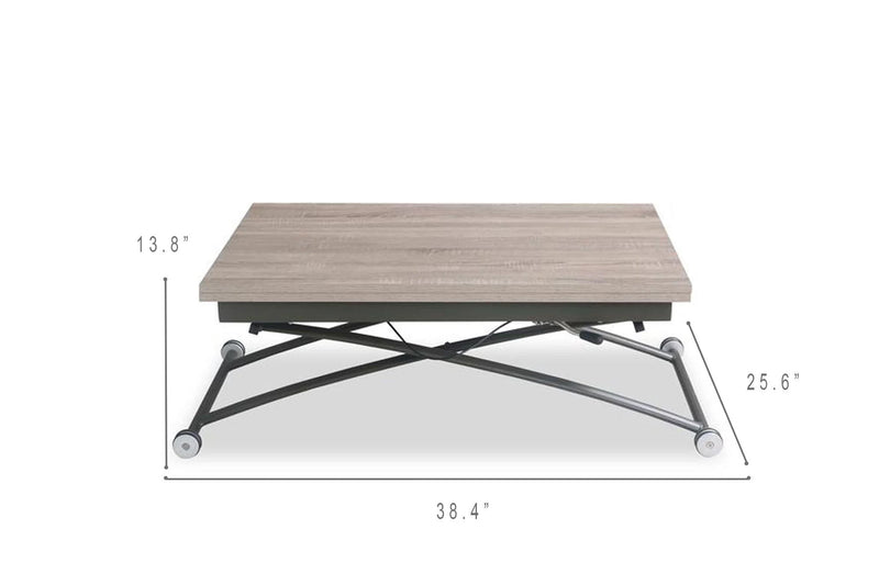 coffee to dining table expandable extending adjustable table Lift Coffee & Dining Table 