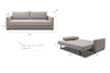 Spaze Furniture Queen sofa beds Comfortable sofa bed Best pull out couch 3 seat sofa bed sofa bed with storage