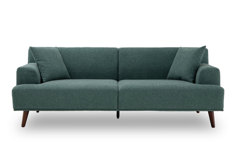 Mercury Sofa Spaze Furniture modern design comfortable wooden legs 2.5 seats Emerald Green Living room furniture modern couch mid-century 