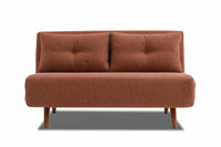 Napa Sofa Bed Bronze Orange Wooden Legs Spaze Furniture Best sofa bed for small spaces Office sofa bed Modern sofa bed