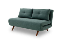 Napa Sofa Bed Emerald Green Wooden Legs Spaze Furniture Best sofa bed for small spaces Office sofa bed Modern sofa bed