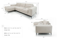 Newport Sectional Sofa - Left Hand