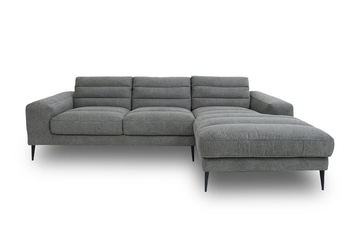  Sectional  Sofa Couch Comfortable  Furniture Seating Grey Soft Modern Design