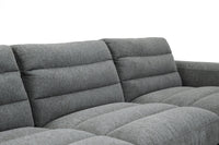 Condo Furniture Living Room Furniture Couch Sofa Chaise Seating Spaze Furniture Grey 