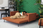 Best sofa bed for small spaces Office sofa bed Modern sofa bed chaise queen-sized sleeper Spaze Furniture Oslo Sofa Bed