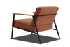 Porta Living Room Arm Chair Bronze Orange 