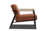 Porta Accent Chair Bronze Orange 