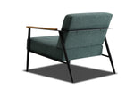 Porta Arm Chair Spaze Furniture modern comfortable small spaces chair Emerald Green