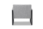 Tessa Armchair Steel Grey Occasional Chair Office Chairs modern comfortable small spaces Spaze Furniture