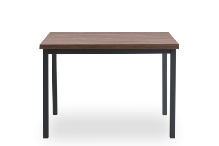 Twirl Dining Table Spaze Furniture Natural Walnut adjustable table