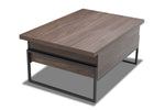 Spaze Furniture adjustable table coffee table with storage lift top table