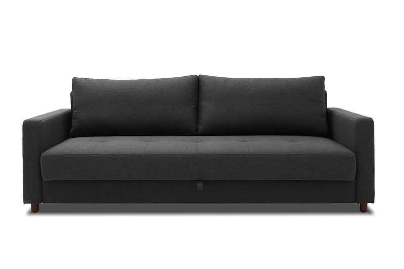 Multi-functional sofa bed for sitting and sleeping