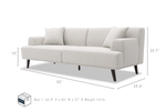 Mercury 2.5 Seat Sofa