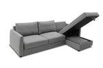 Reversible Sectional Sofa Bed With Storage Sofa Beds Spaze Furniture chaise lounge apartment furniture