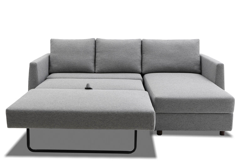 Fulton Reversible Sectional Sofa Bed With Storage Sofa Beds Spaze Furniture 