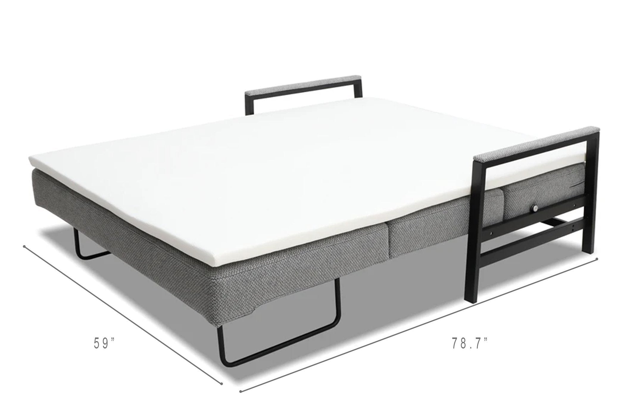 Memory Foam Mattress Topper for Sofa Sleepers | Modern Design