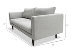Mors 2.5 Seat Sofa Sofas Spaze Furniture 