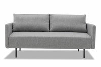 Oslo 2S 2 Seat Sofa Bed Sofa Beds Spaze Furniture Steel Grey 