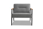 Porta Arm Chair Chairs Spaze Furniture Slate Grey 