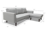 Talora Reversible Sectional Sofas Spaze Furniture 