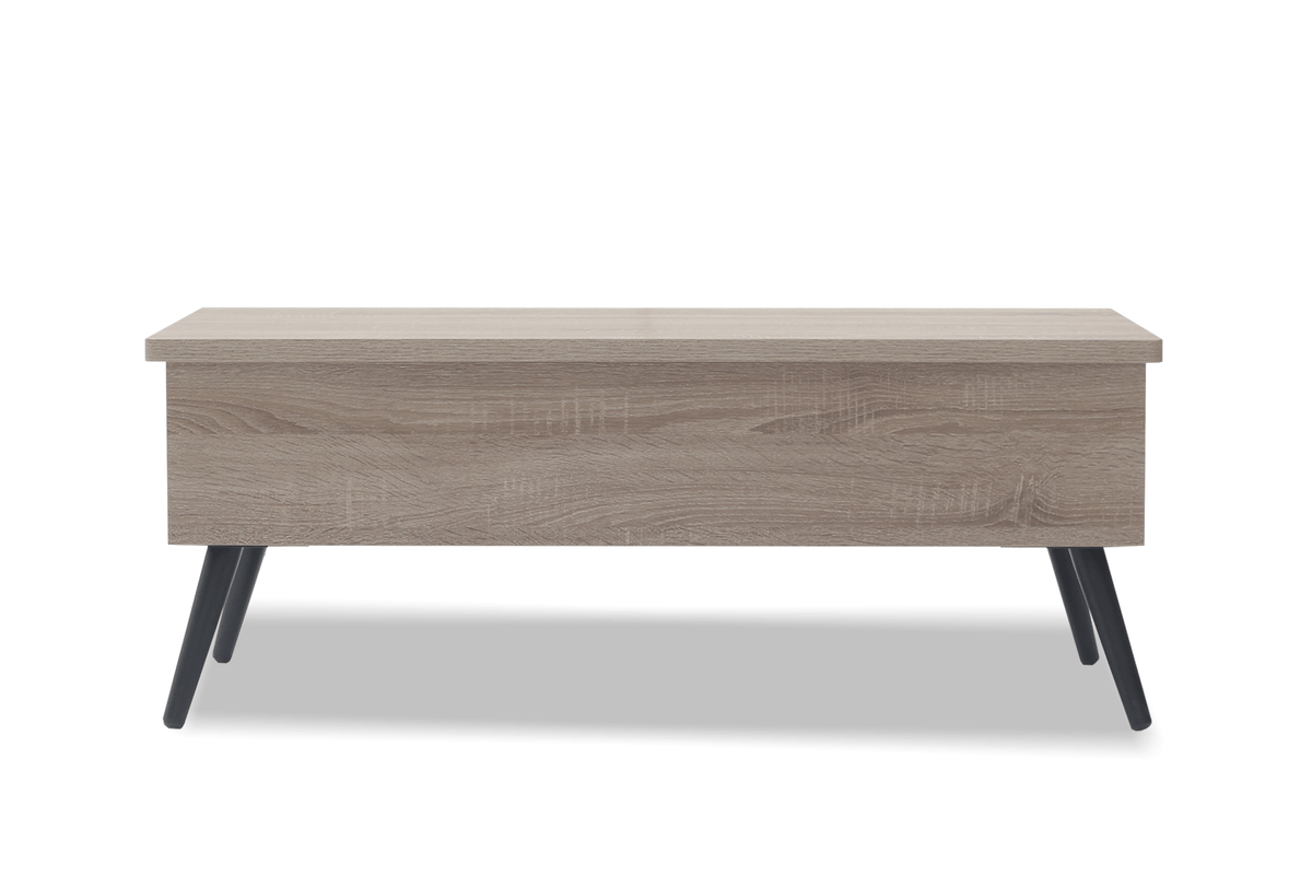 Venera Coffee Table Tables Spaze Furniture Grey Walnut coffee table with storage lift top table